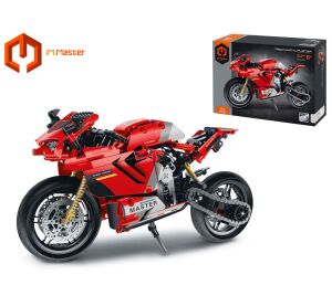 iM.Master Stavebnice motorka červená - 557 dílků