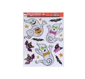 Dekorace okenní 41x29 cm MIX HALLOWEEN
