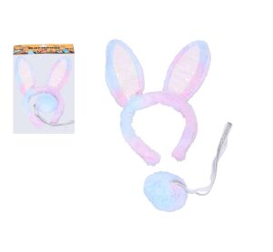 Set karneval - zajíc třpytivý