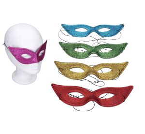 Set karneval - maska (škraboška) mix barev