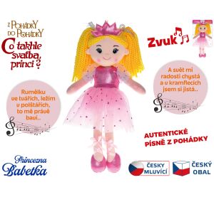 Panenka Princezna Babetka 35cm česky zpívající