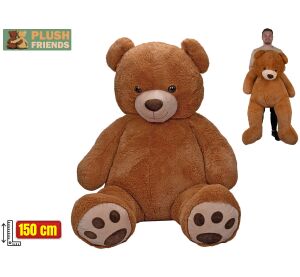 Plush Friends medvěd plyšový 150cm hnědý