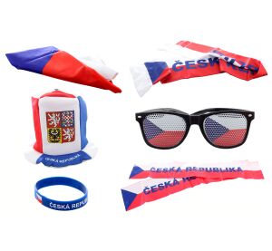 Fandící set Česká republika s kloboukem, MS 2026