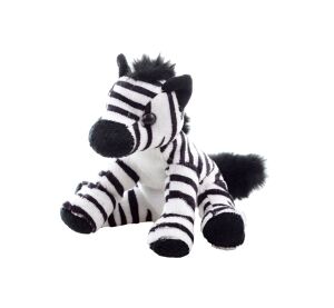Zebra plyšová 15 cm
