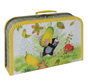 Krtek dětský kufr Krtek a hruška 35cm