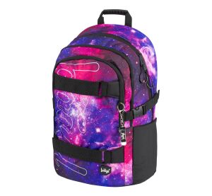 BAAGL Školní batoh Skate Galaxy