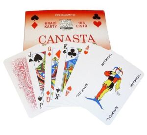 Canasta v papírové krabičce