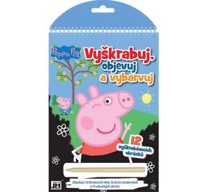 Vyškrabuj, objevuj, vybarvuj Prasátko Peppa