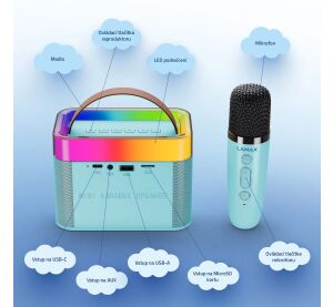 LAMAX KaraokeKid1 Blue
