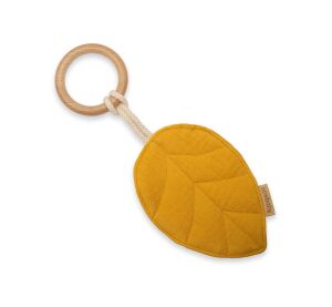 Kousátko s listy New Baby Leaf mustard