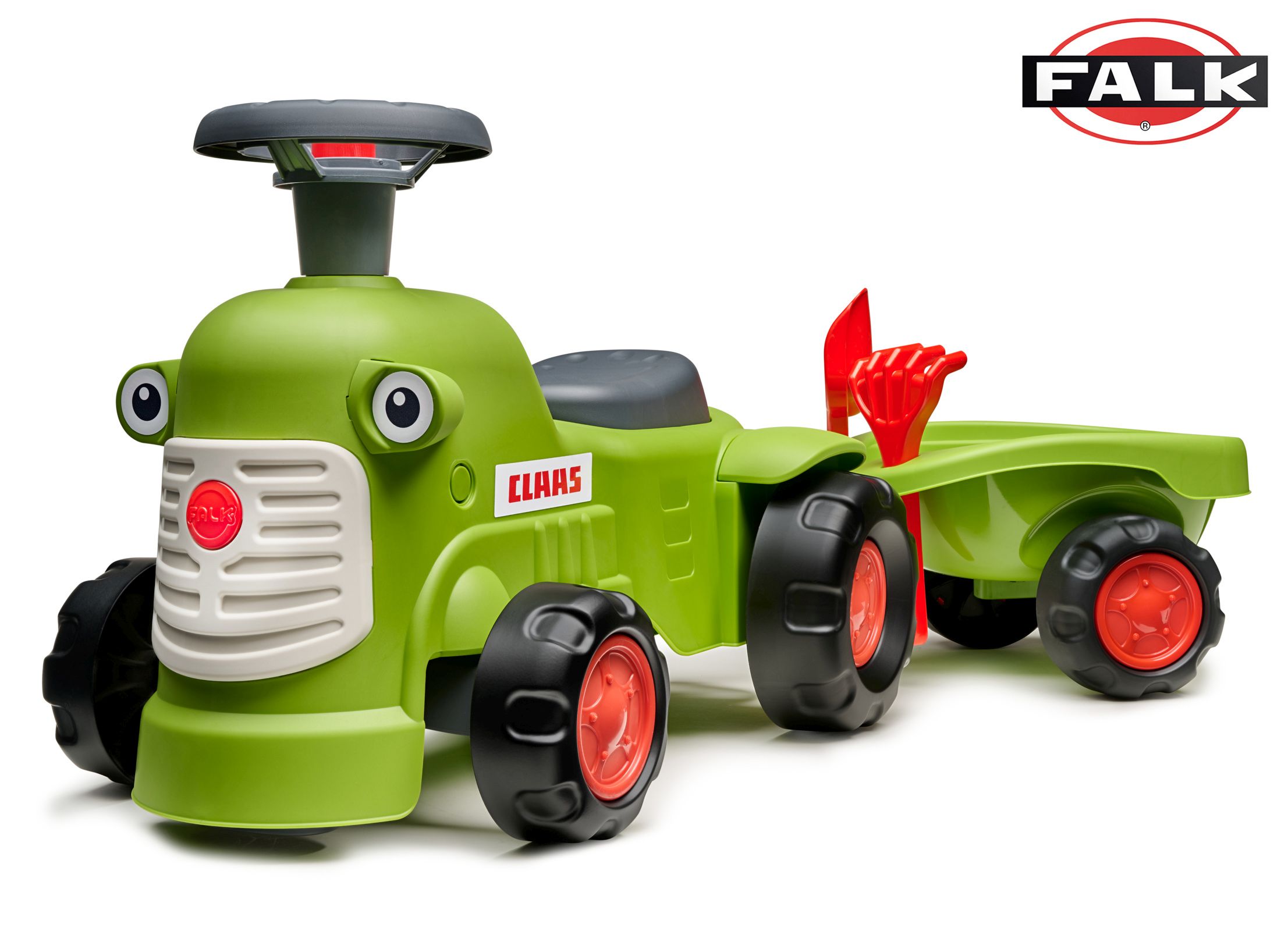 Levně Falk Odrážedlo 912C traktor Class s přívěsem