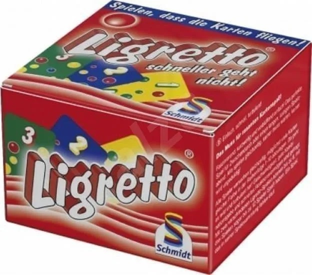SCHMIDT Karetní hra Ligretto - červené