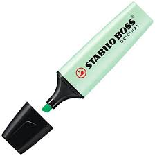 Levně STABILO BOSS ORIGINAL Pastelová máta
