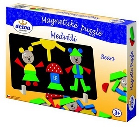 Levně Magnetické puzzle Medvědi