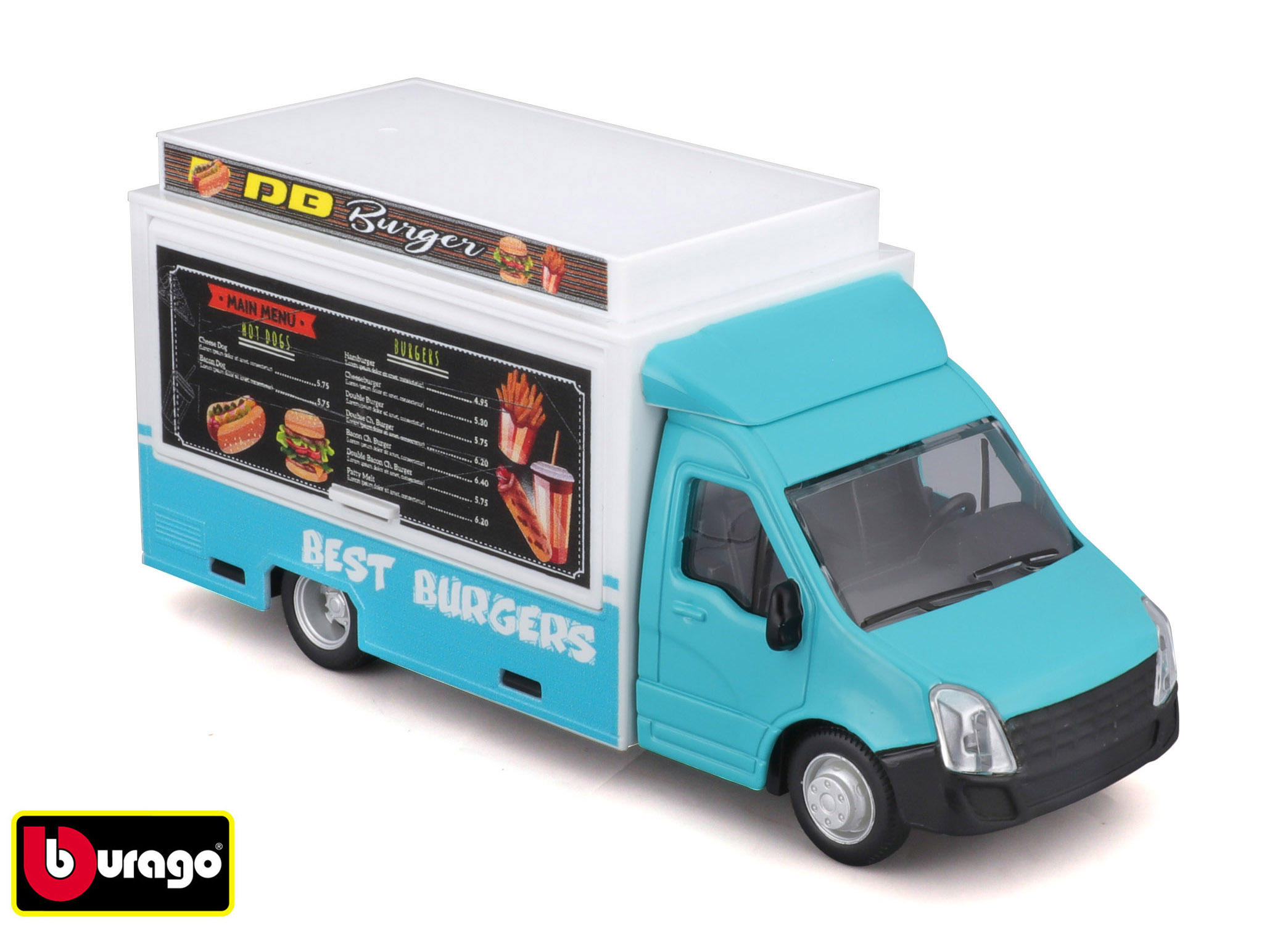 Levně Bburago 1:43 servisné vozidlá - Mobile Food Truck