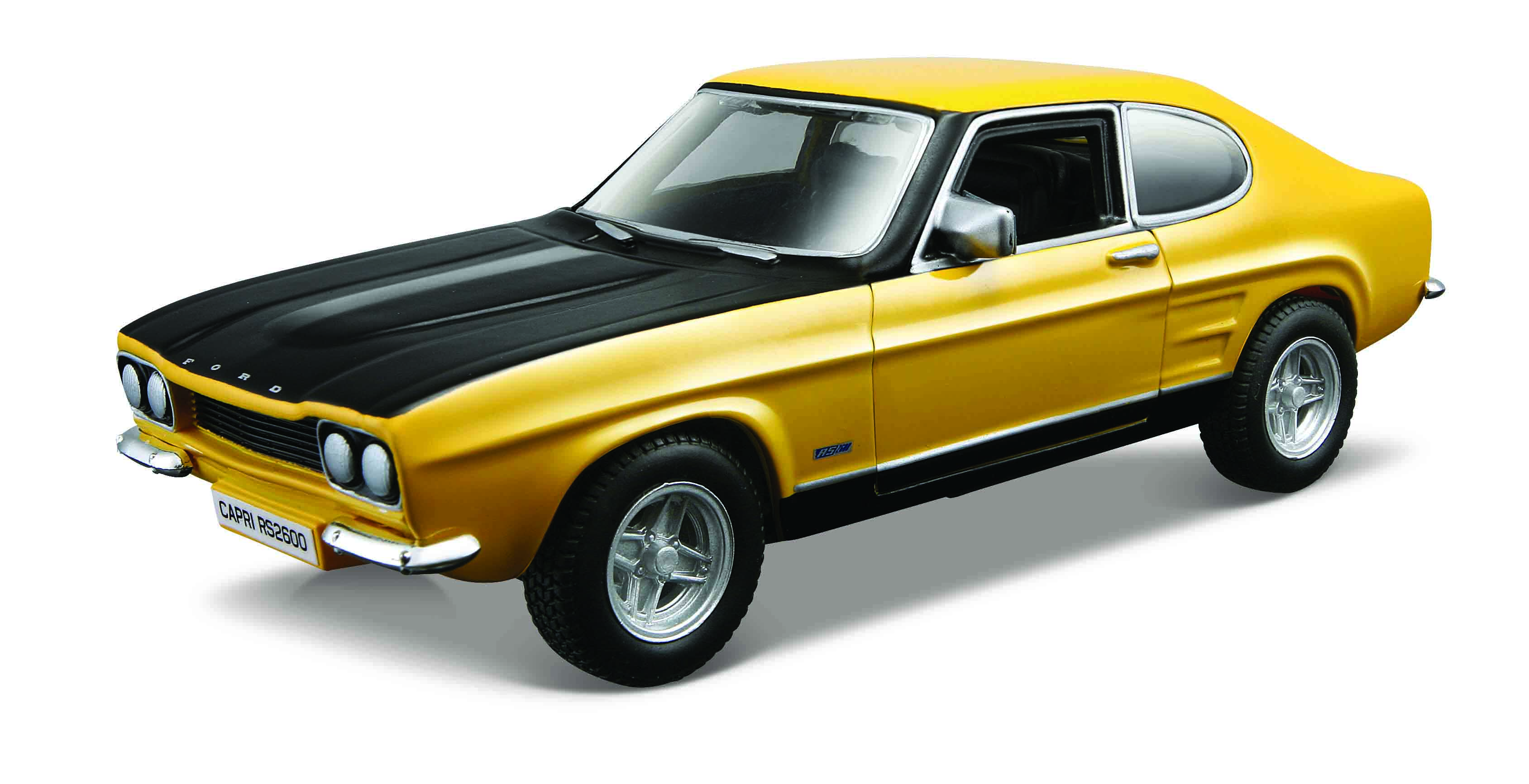 Levně Bburago 1:32 Ford Capri RS2600 (1970) Yellow