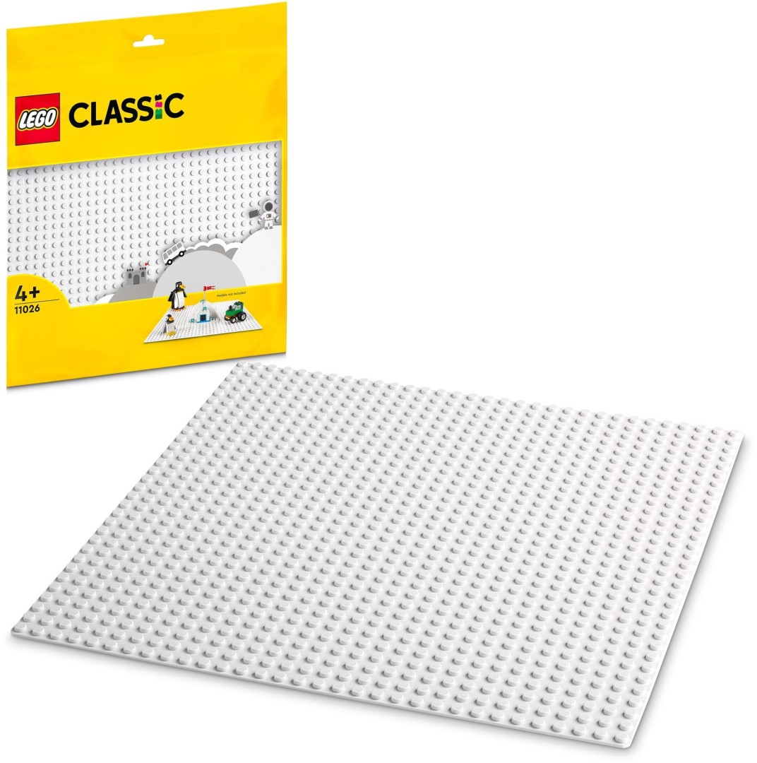 Levně LEGO® Classic 11026 Bílá podložka na stavění