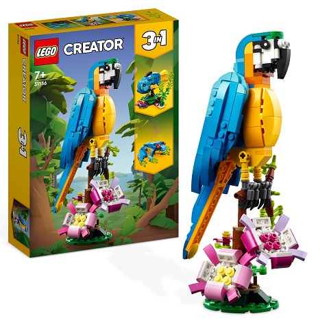 Levně LEGO® Creator 3 v 1 31136 Exotický papoušek