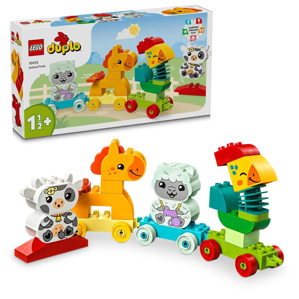 LEGO DUPLO 10412 Vláček se zvířátky