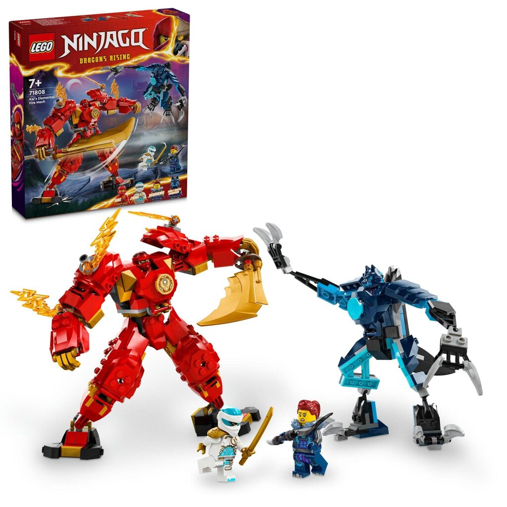 LEGO NINJAGO 71808 Kaiův živelný ohnivý robot