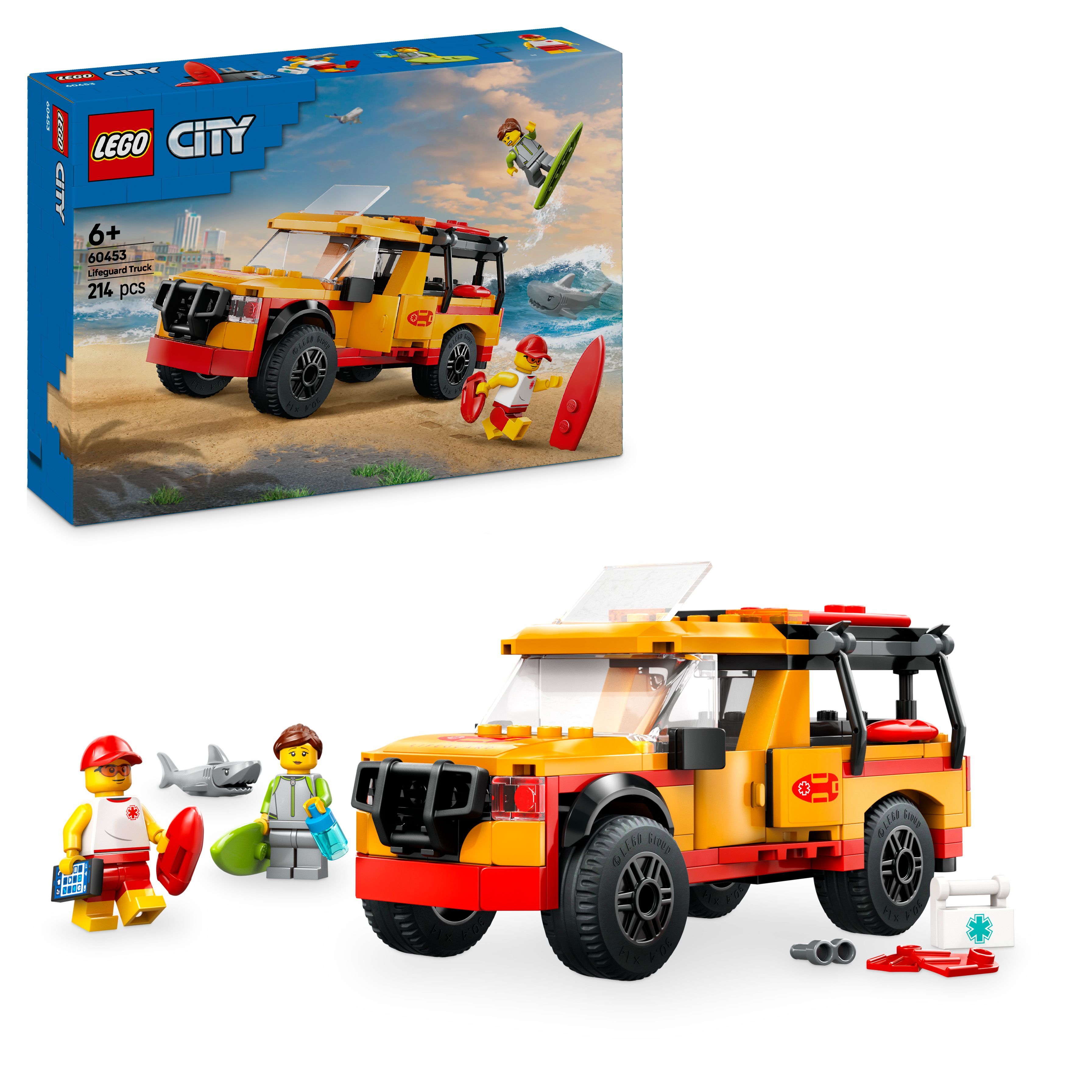 LEGO City 60453 Záchranné auto pro plavčíka