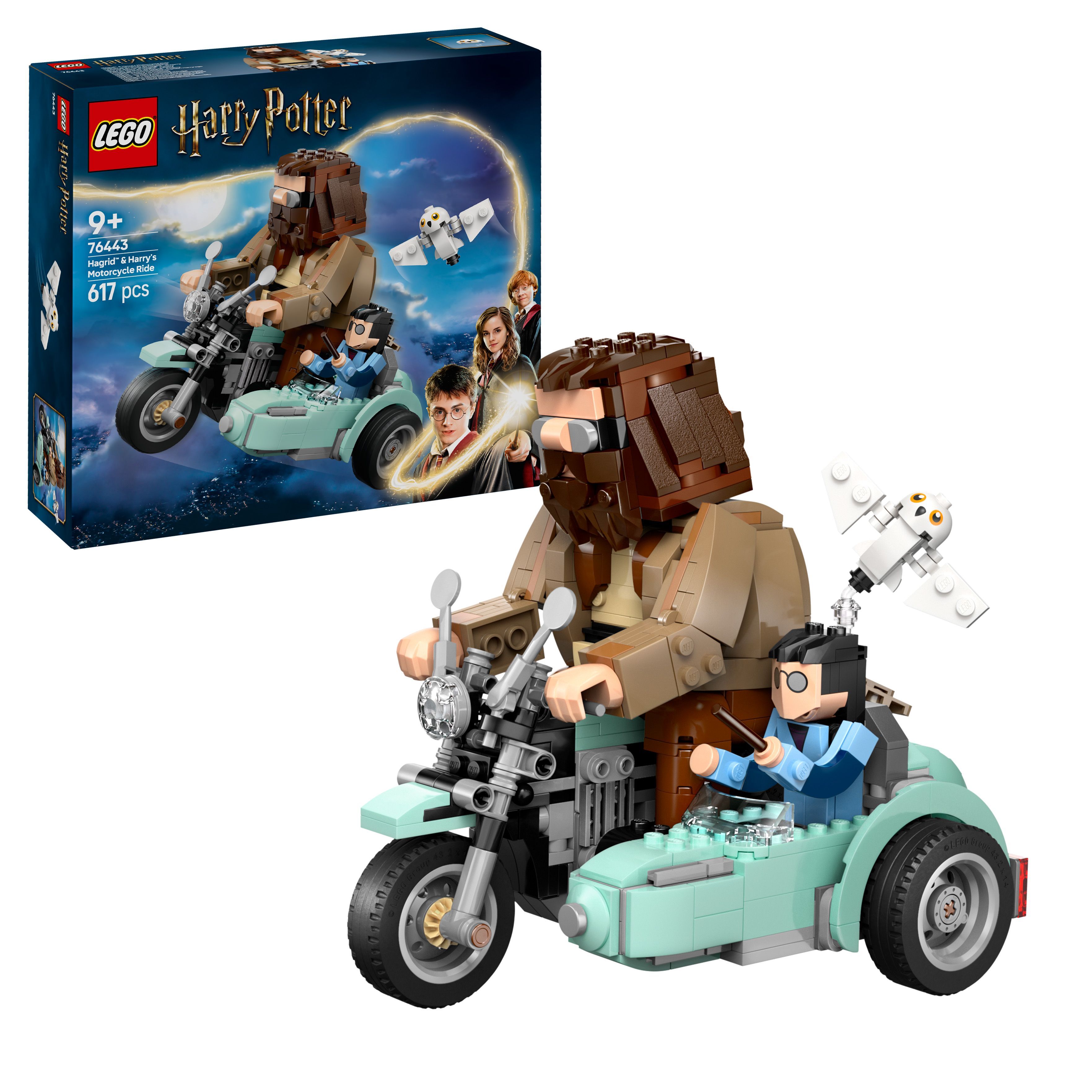 Levně LEGO® Harry Potter™ 76443 Hagrid™ a Harry na motorce