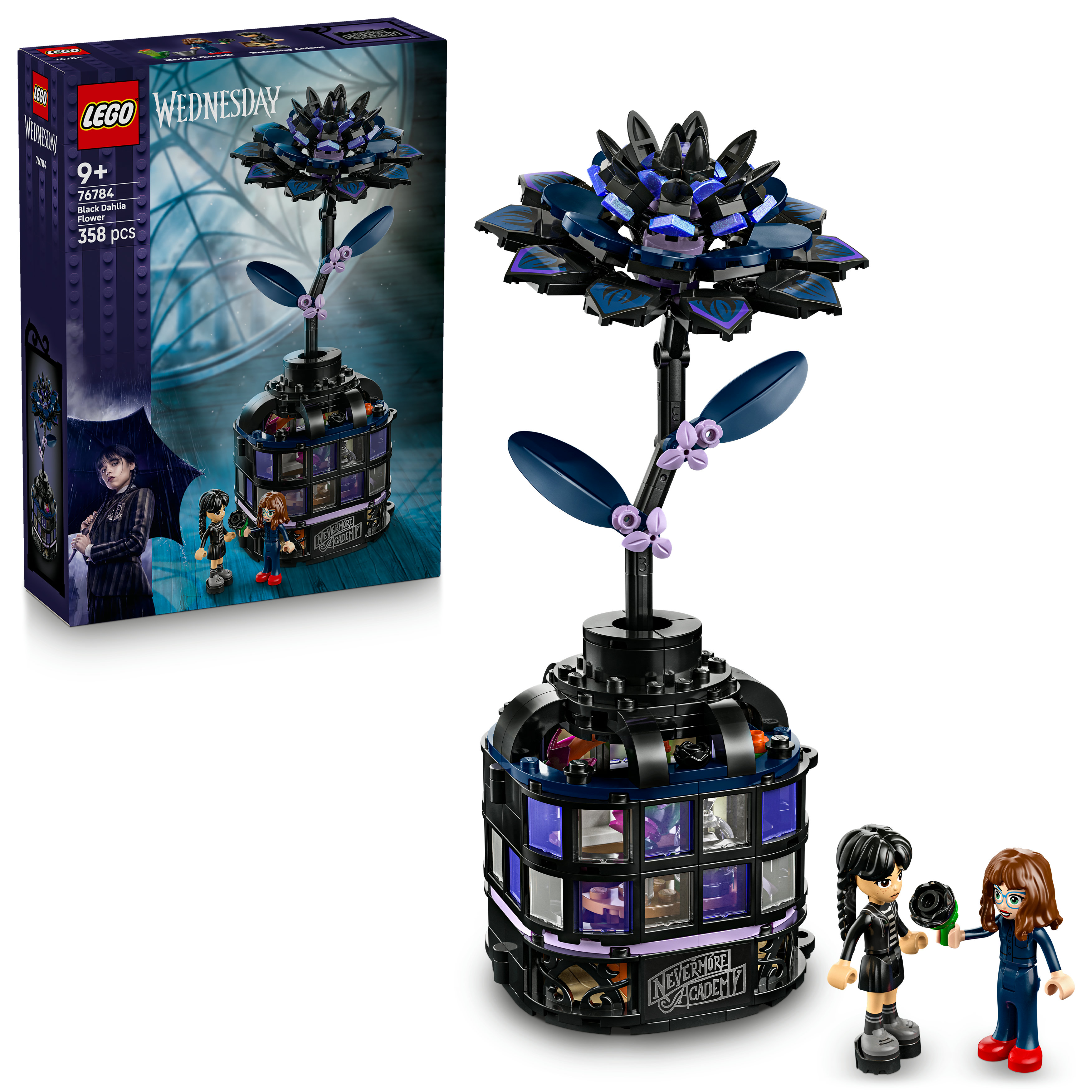 LEGO Wednesday 76784 Černá jiřina
