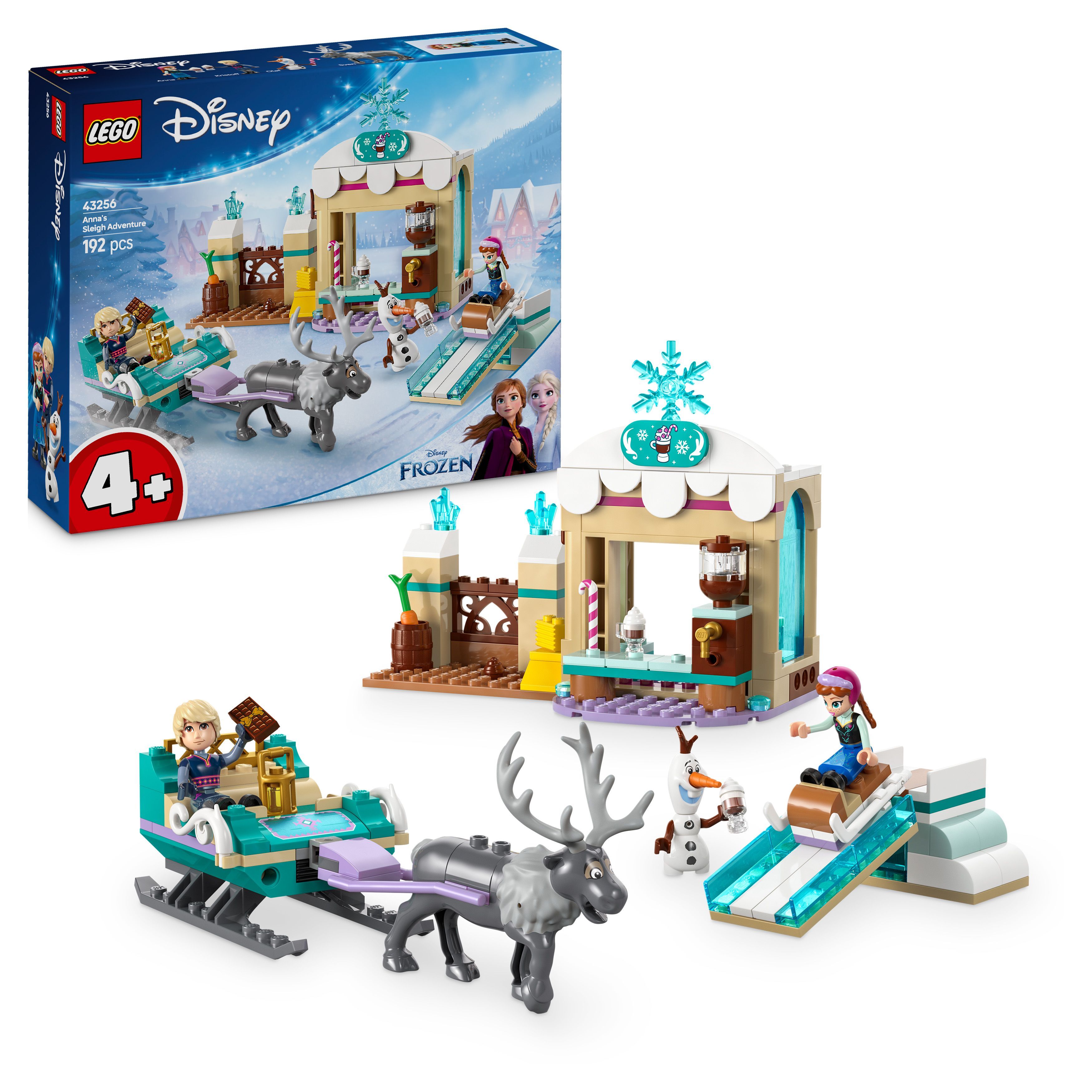 LEGO - Disney Princess 43256 Anna a dobrodružství na saních