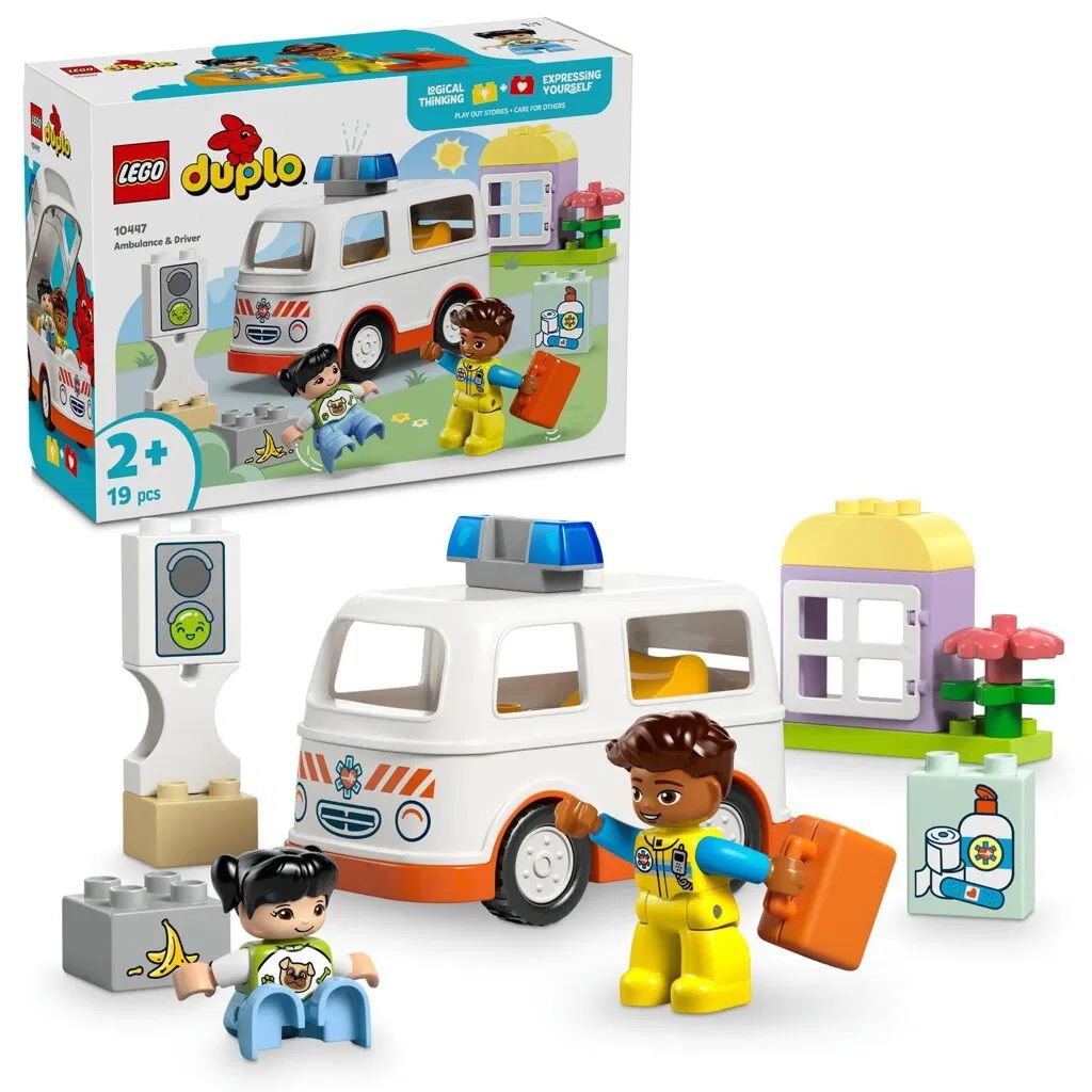 Levně LEGO® DUPLO® 10447 Sanitka a řidič