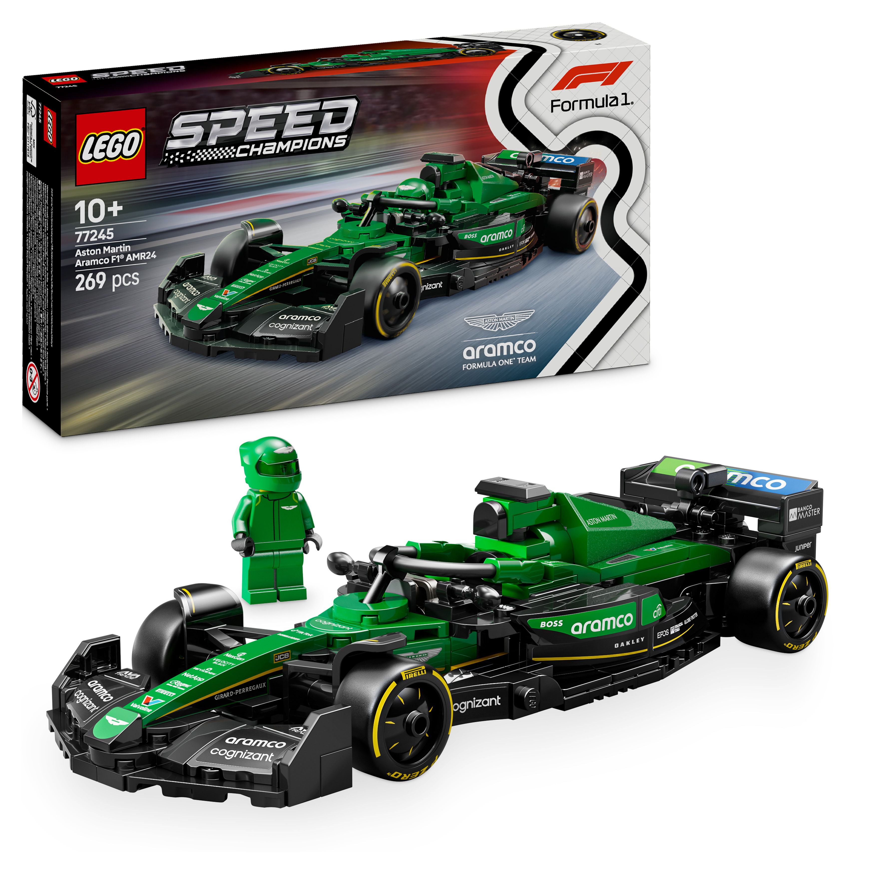 Levně LEGO® Speed Champions 77245 Závodní auto Aston Martin Aramco F1® AMR24