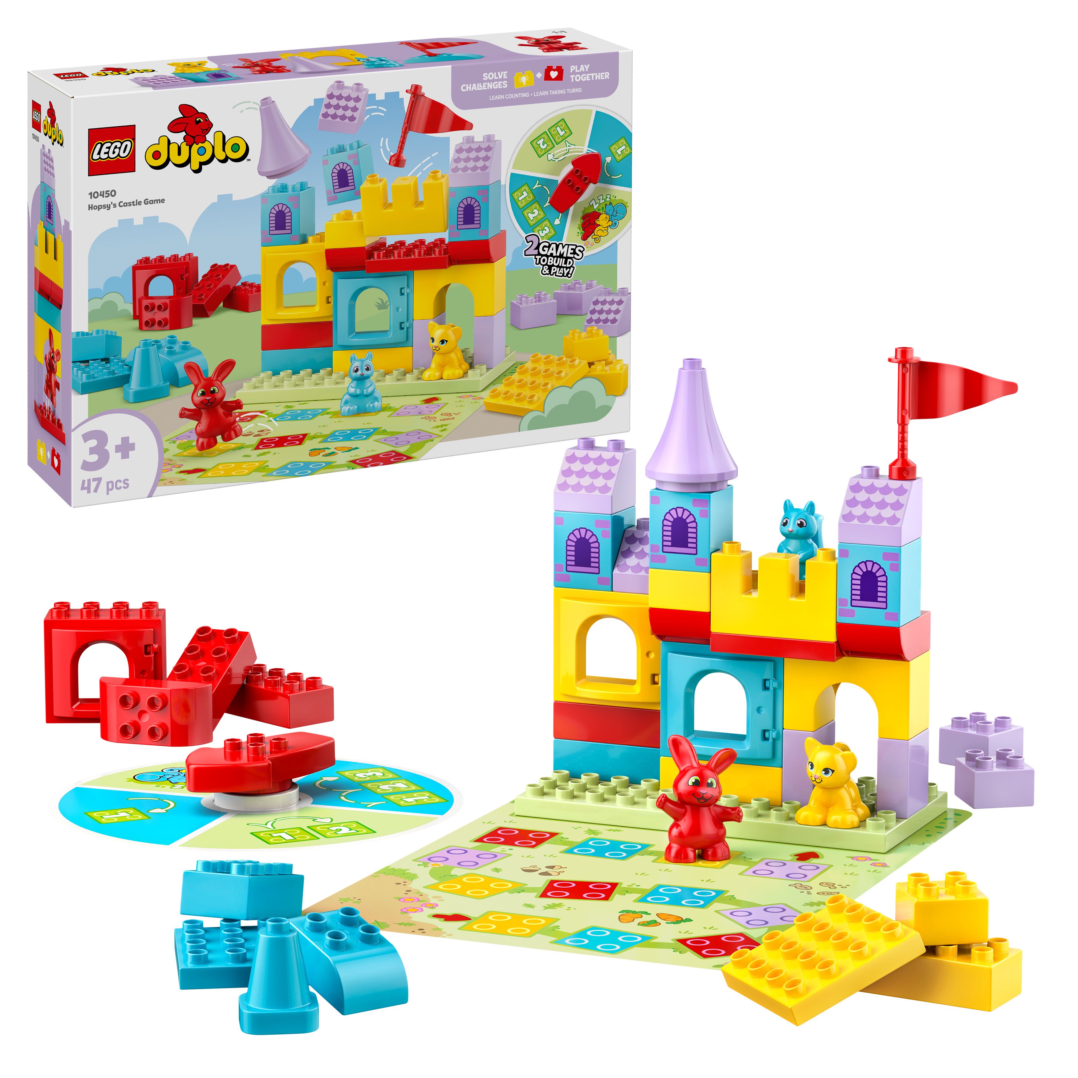 LEGO DUPLO 10450 Hopsy a hra s hradem