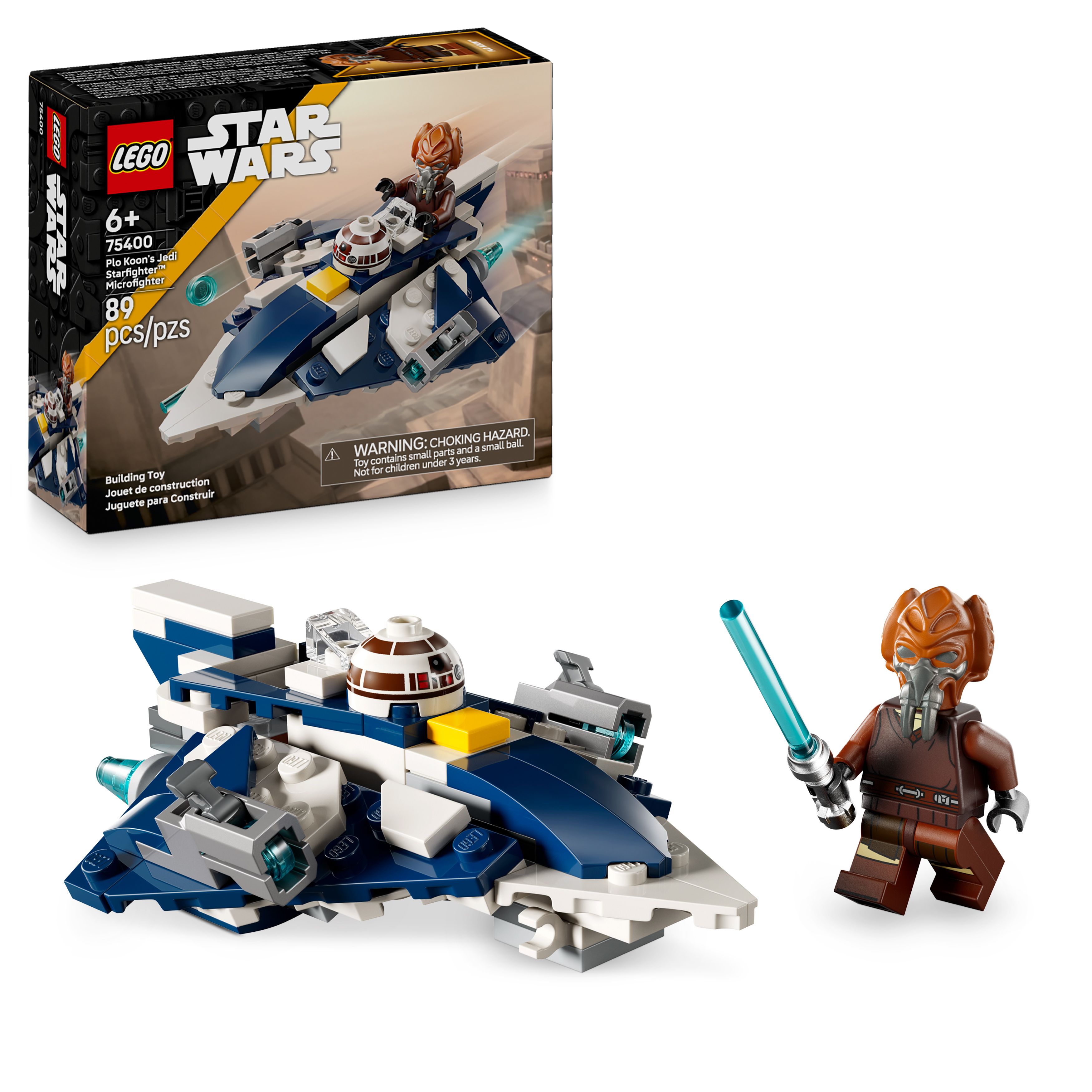 LEGO® Star Wars™ 75400 Plo Koon a jeho jediská mikrostíhačka