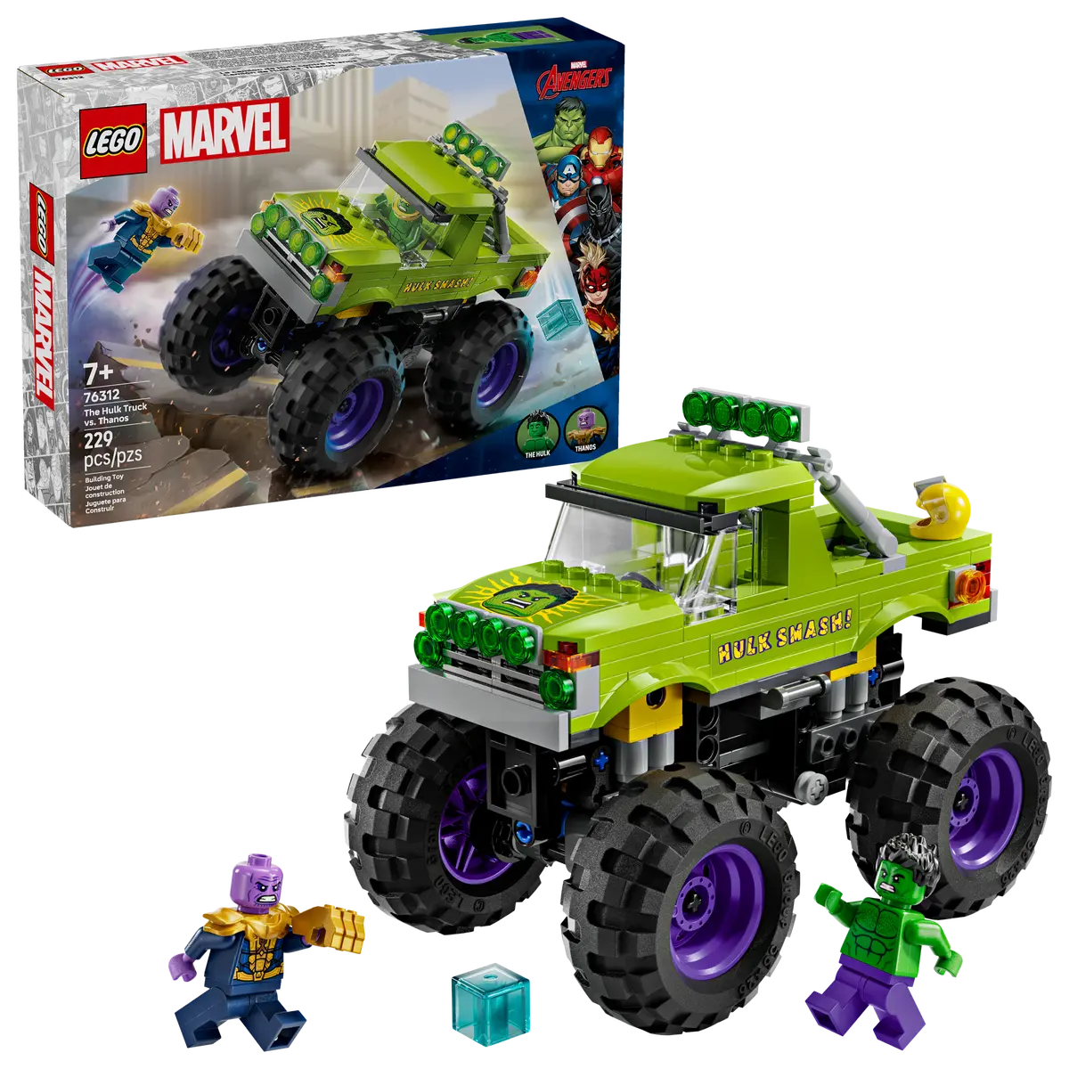 Levně LEGO® | Marvel 76312 Hulkův truck vs. Thanos