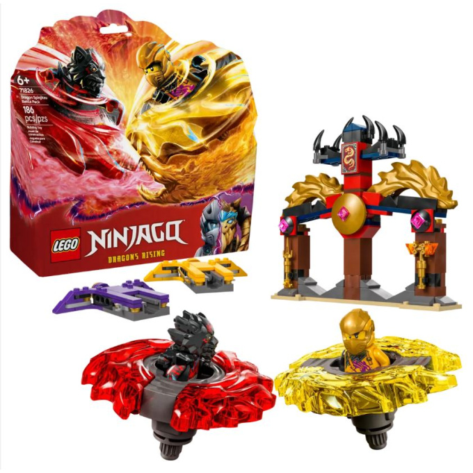LEGO NINJAGO 71826 Bitevní balíček dračího Spinjitzu