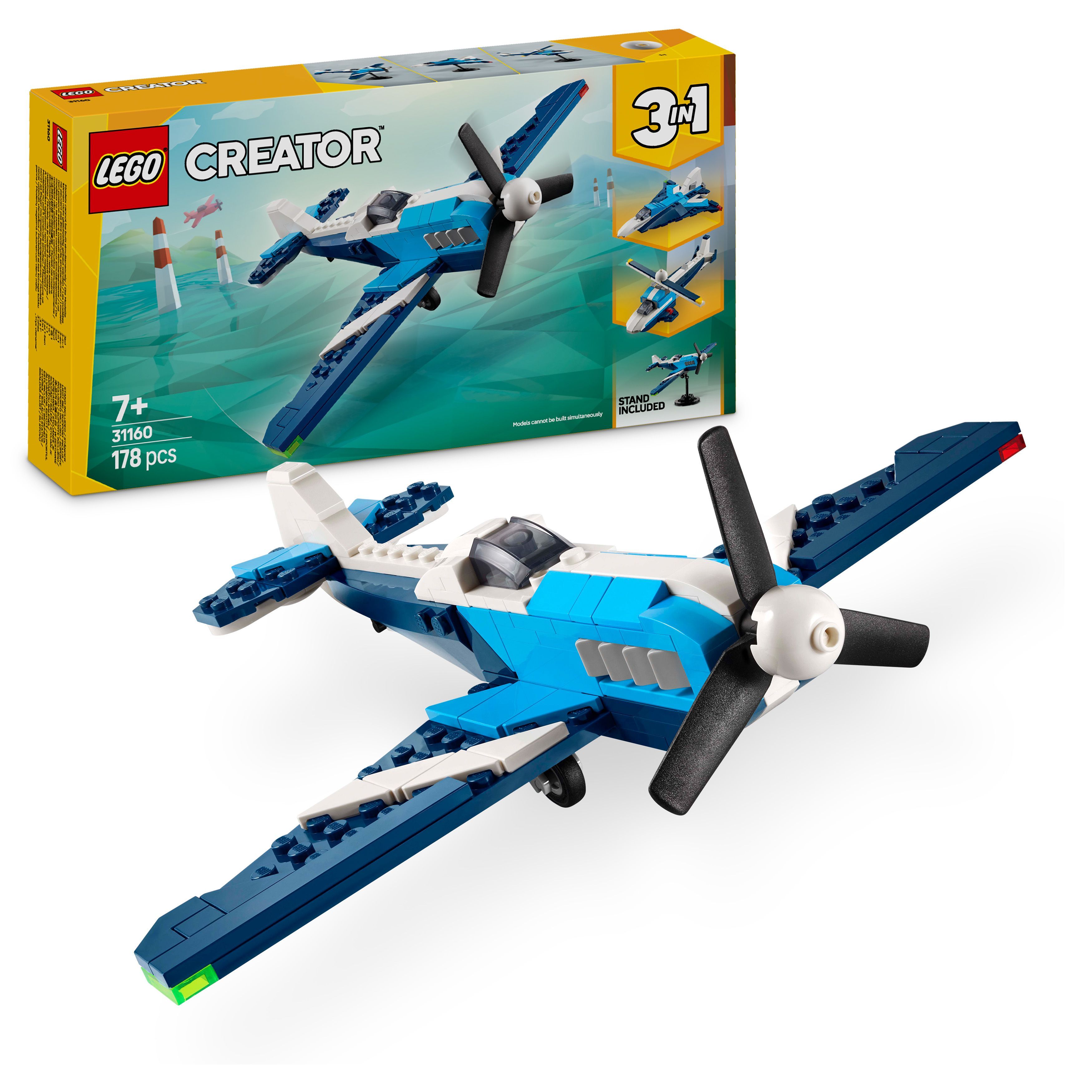LEGO® Creator 3v1 31160 Závodní letadlo
