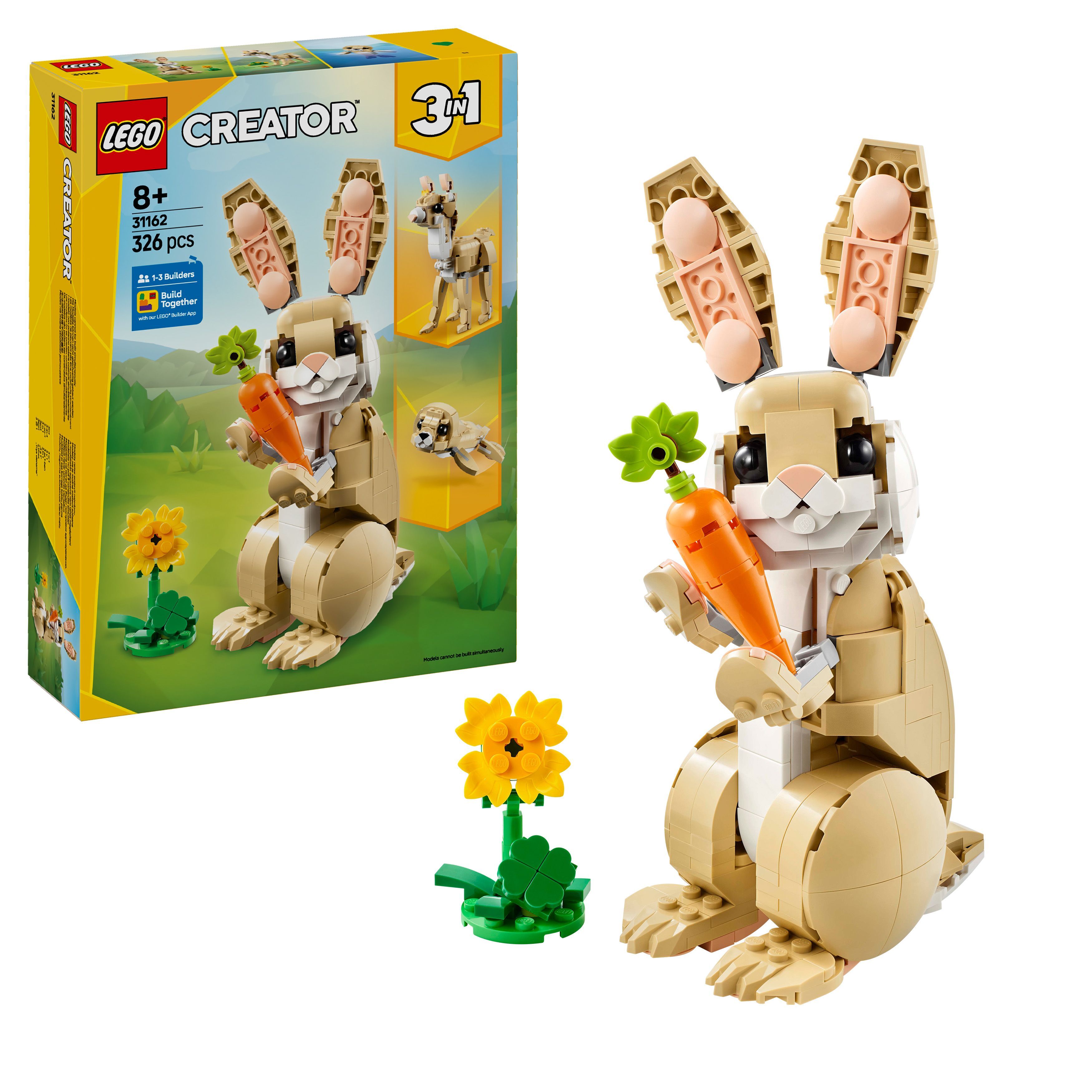 LEGO® Creator 3v1 31162 Roztomilý králíček