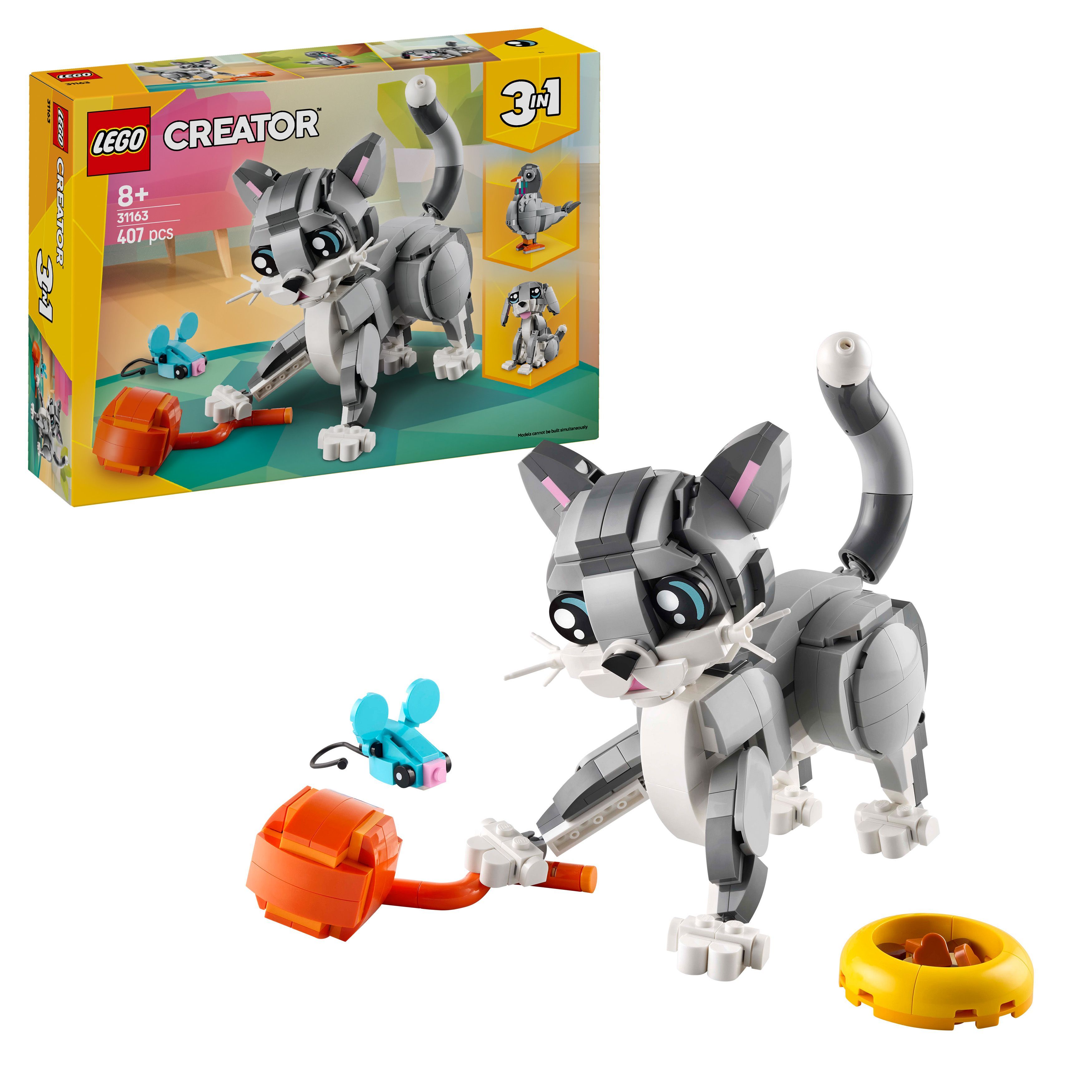 LEGO Creator 3 v 1 31163 Hravá kočka