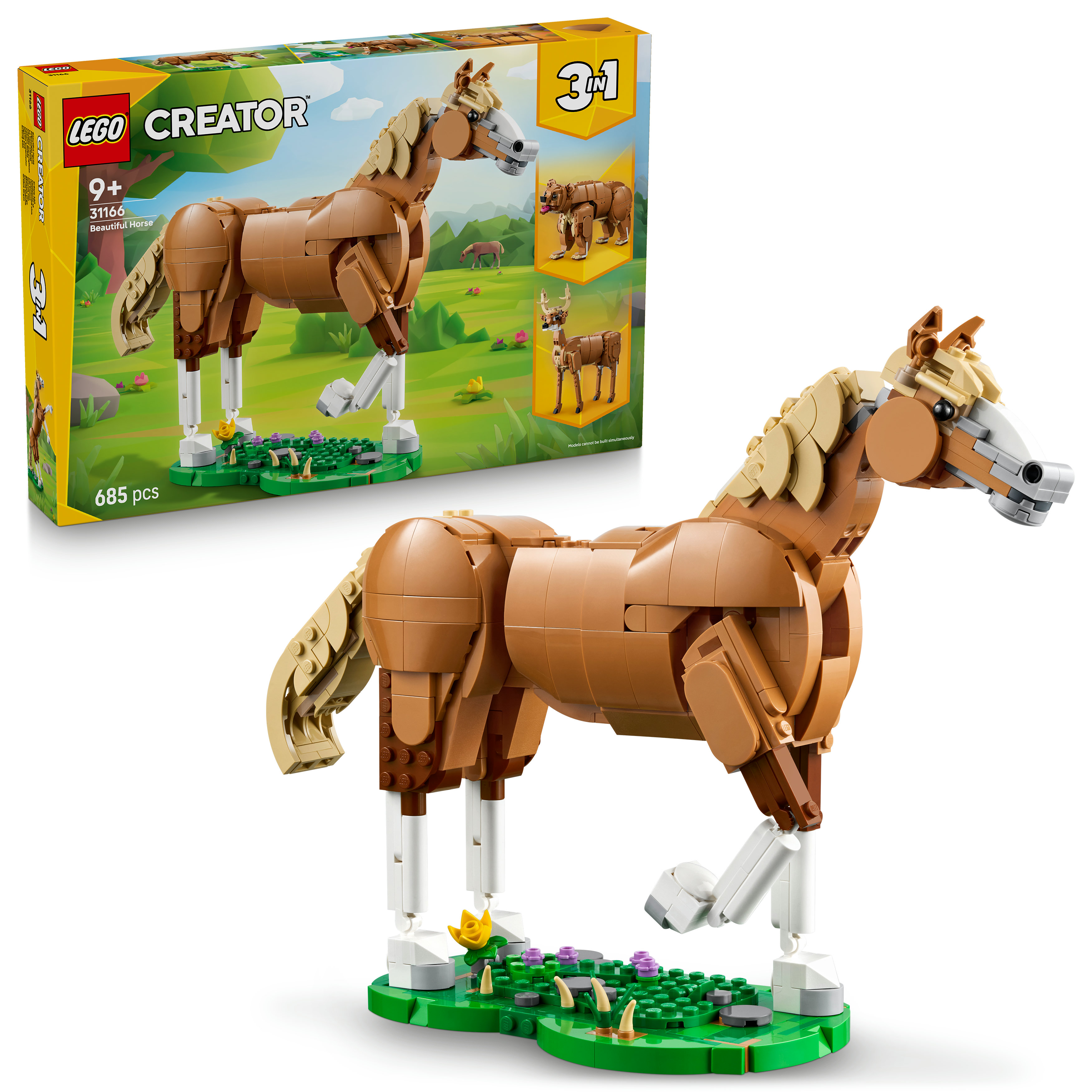 LEGO Creator 3 v 1 31166 Krásný kůň