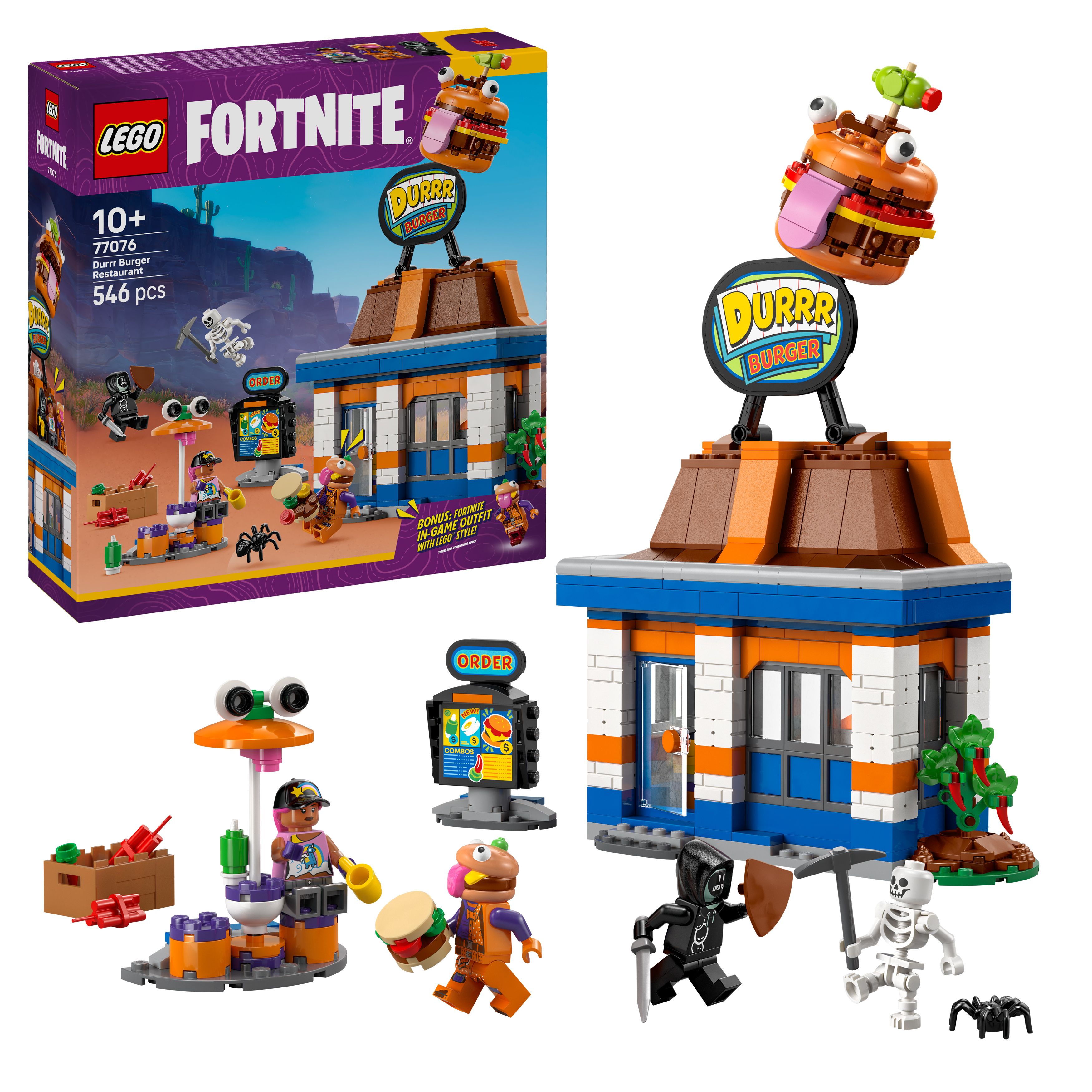 Levně LEGO® Fortnite® 77076 Restaurace Durrr Burger