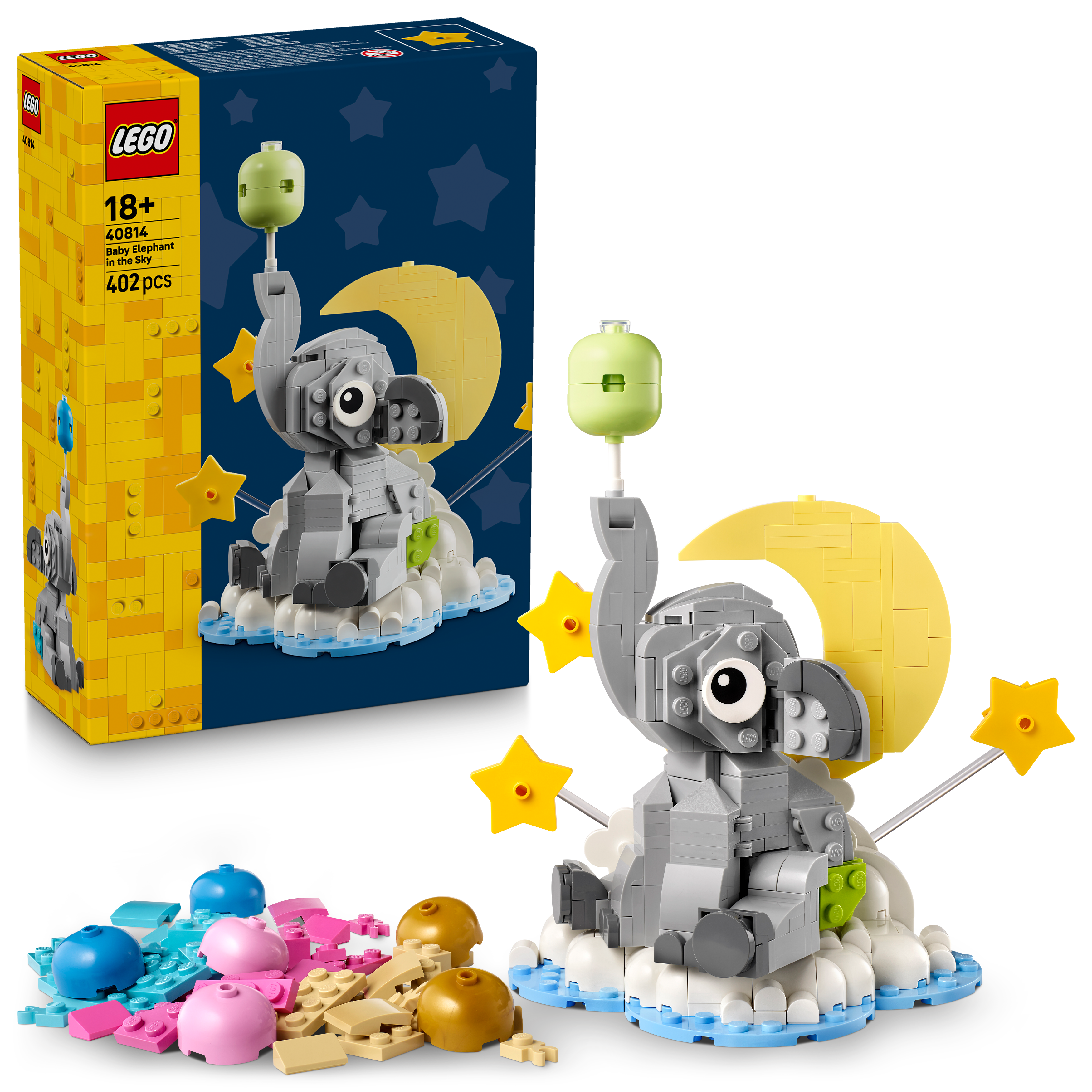 LEGO Iconic 40814 Slůně na obloze