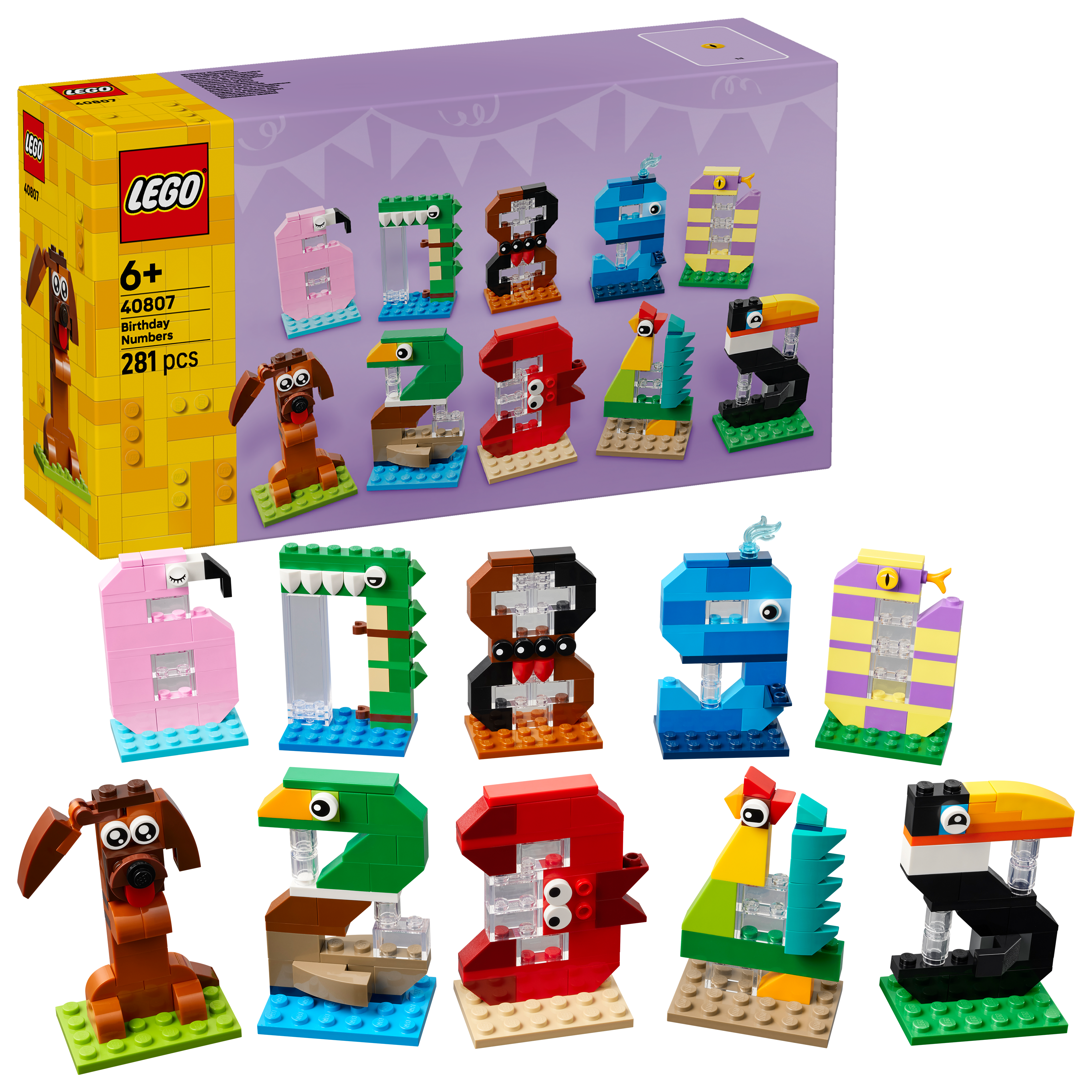 LEGO 40807 Narozeninová čísla
