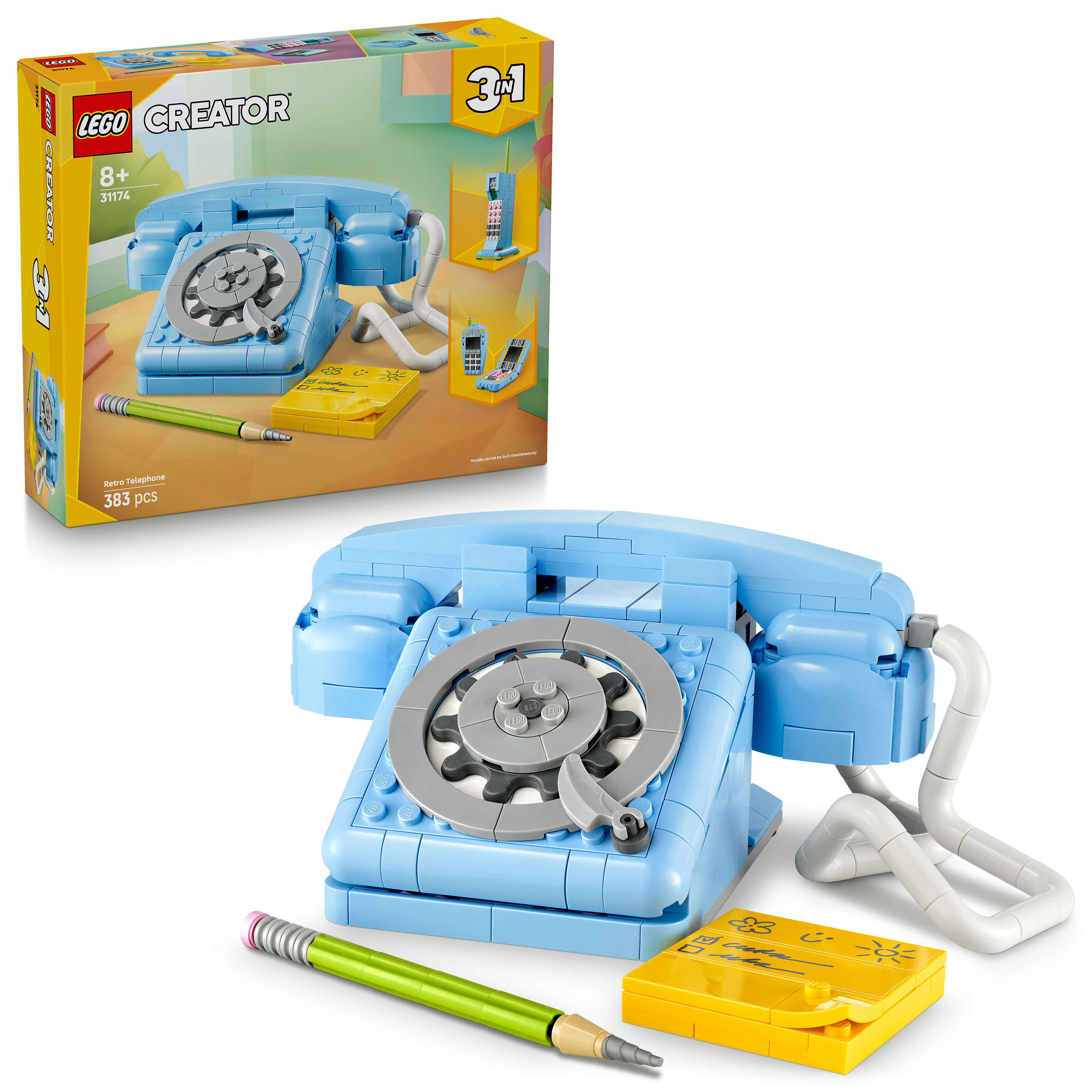 Levně LEGO® Creator 3 v 1 31174 Retro telefon
