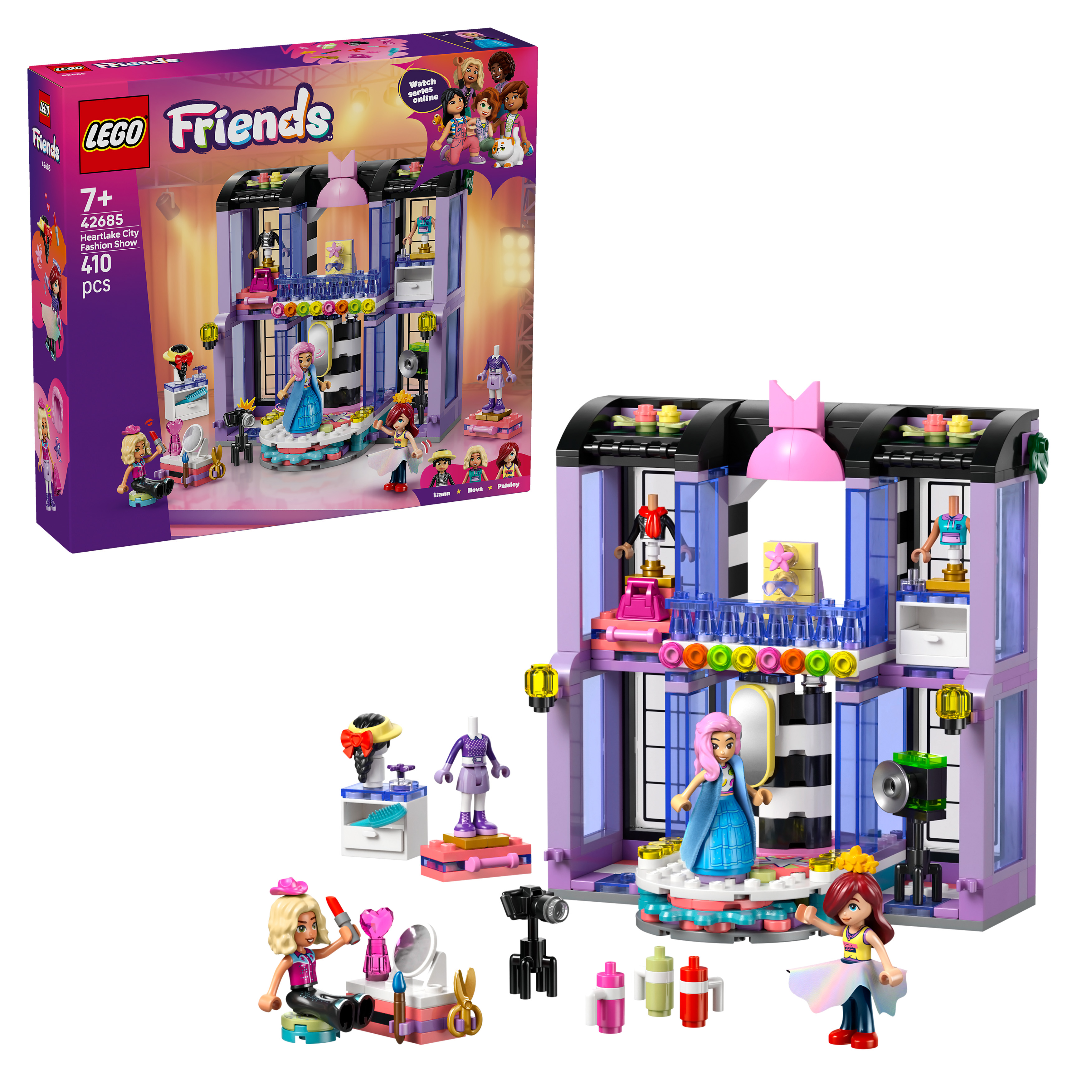 Levně LEGO® Friends 42685 Módní přehlídka v městečku Heartlake