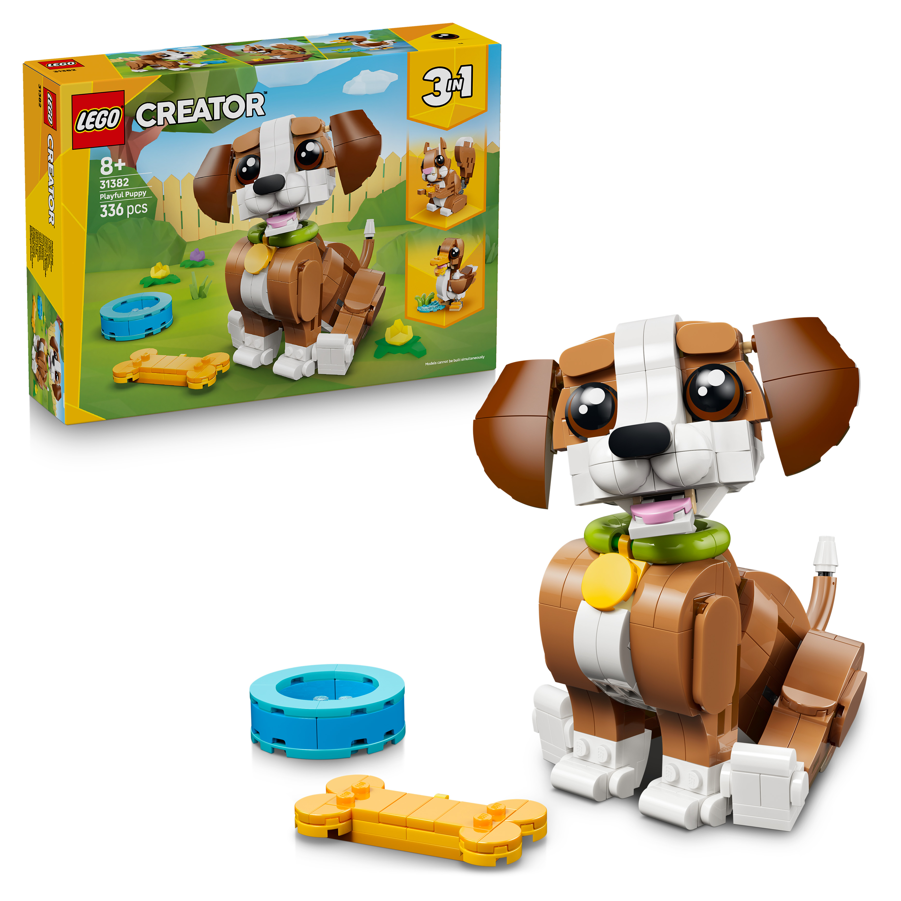 LEGO® Creator 31382 Roztomilá zvířata: Roztomilé štěňátko