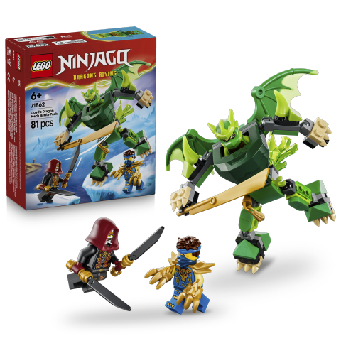 LEGO NINJAGO 71862 Bojový balíček: Lloydův dračí oblek