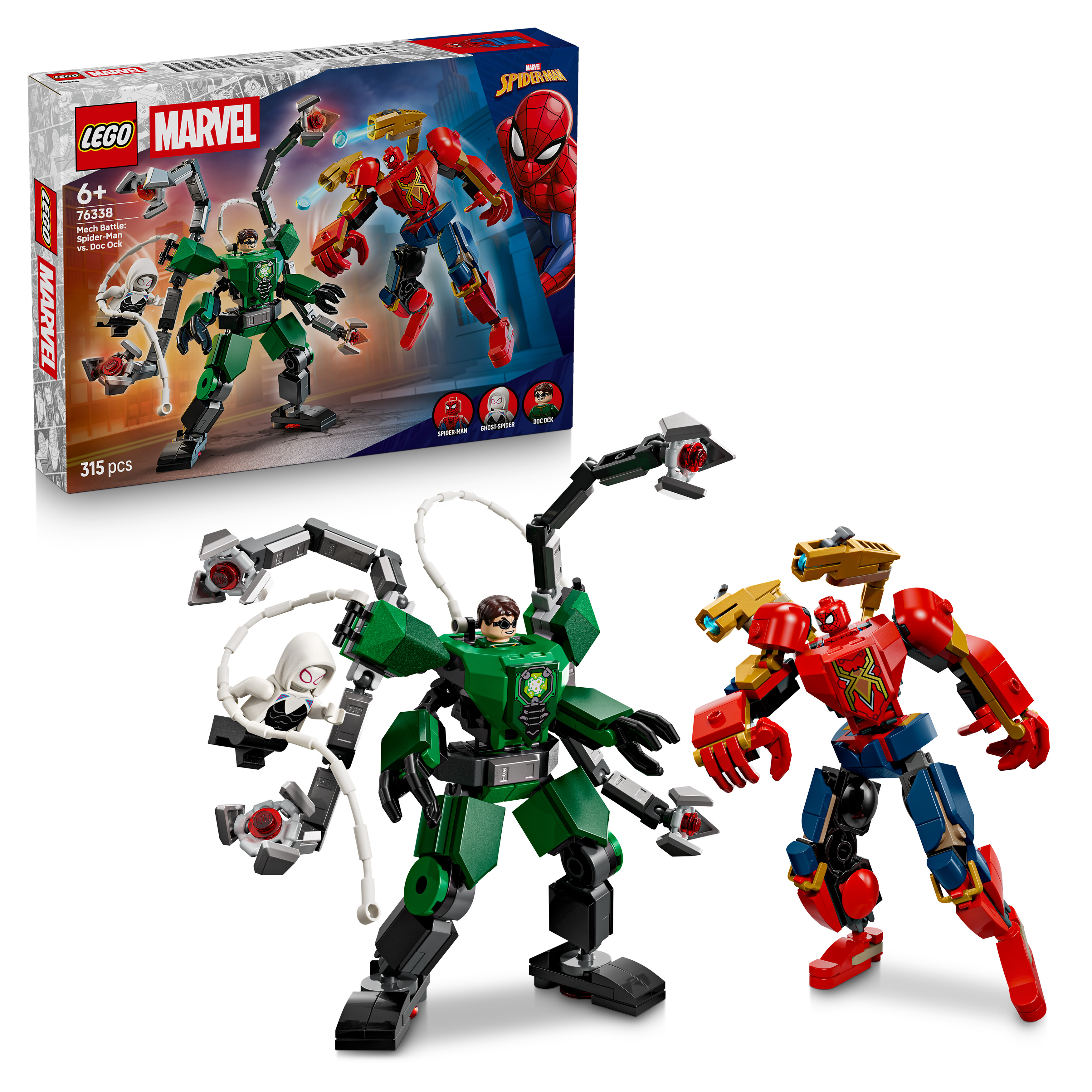 Levně LEGO® | Marvel 76338 Bitva robotů: Spider-Man vs. Doc Ock