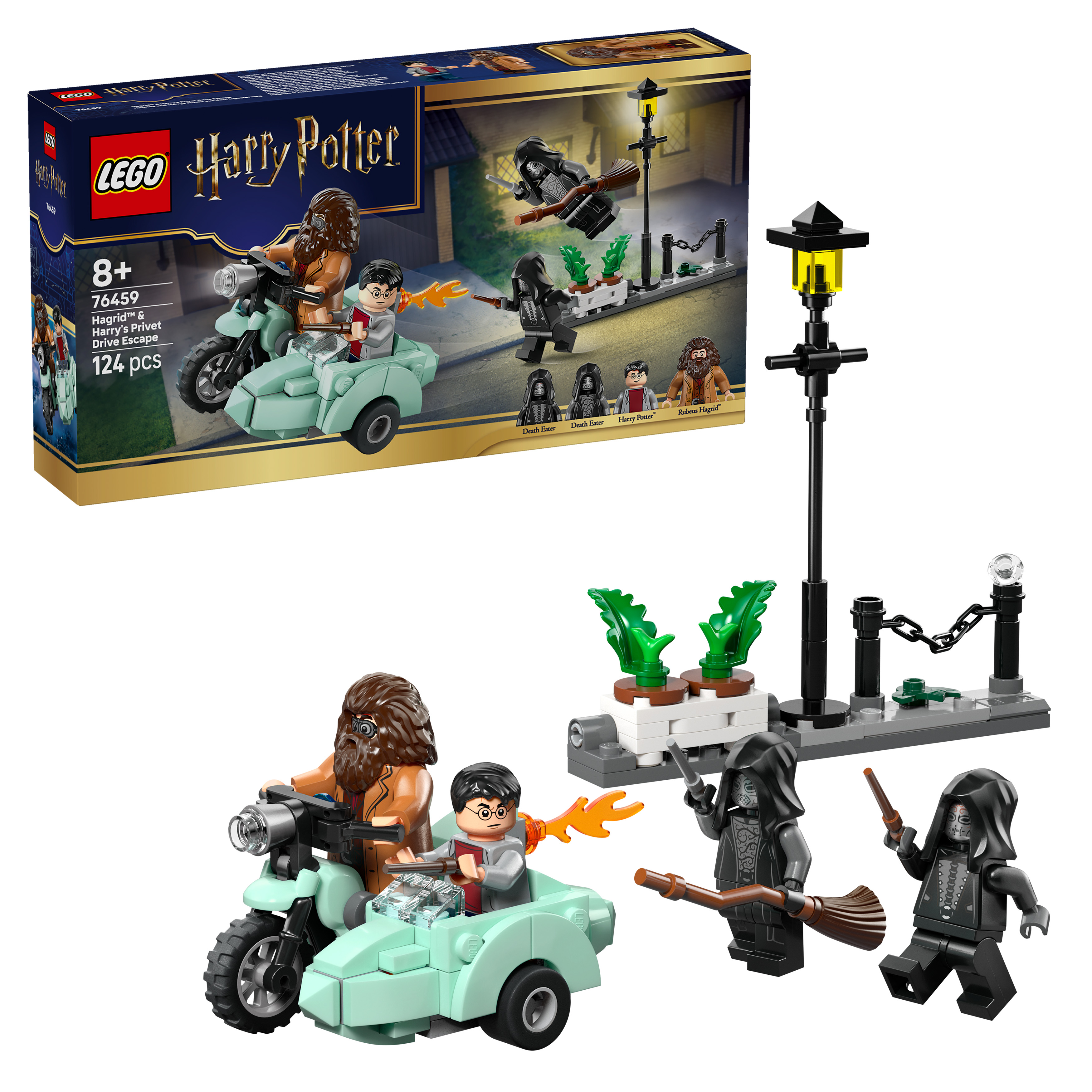 LEGO® Harry Potter™ 76459 Hagrid™ a Harryho útěk ze Zobí ulice