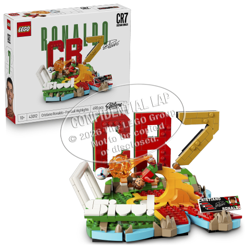 Levně Lego 43012 Cristiano Ronaldo – Hvězdné momenty fotbalu