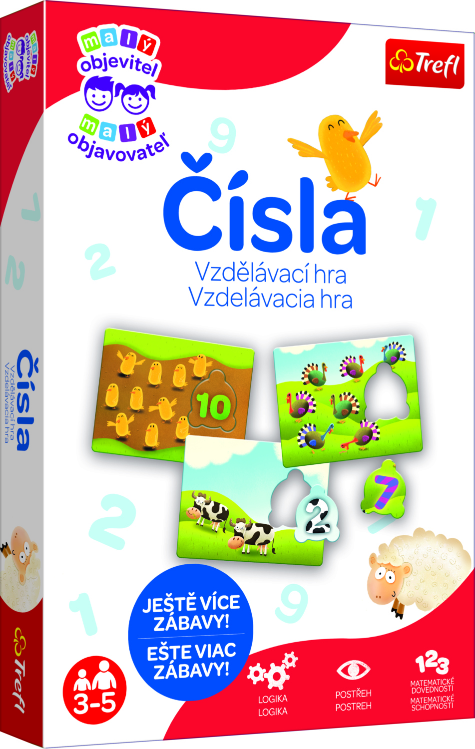 Trefl HRA MALÝ OBJEVITEL Čísla