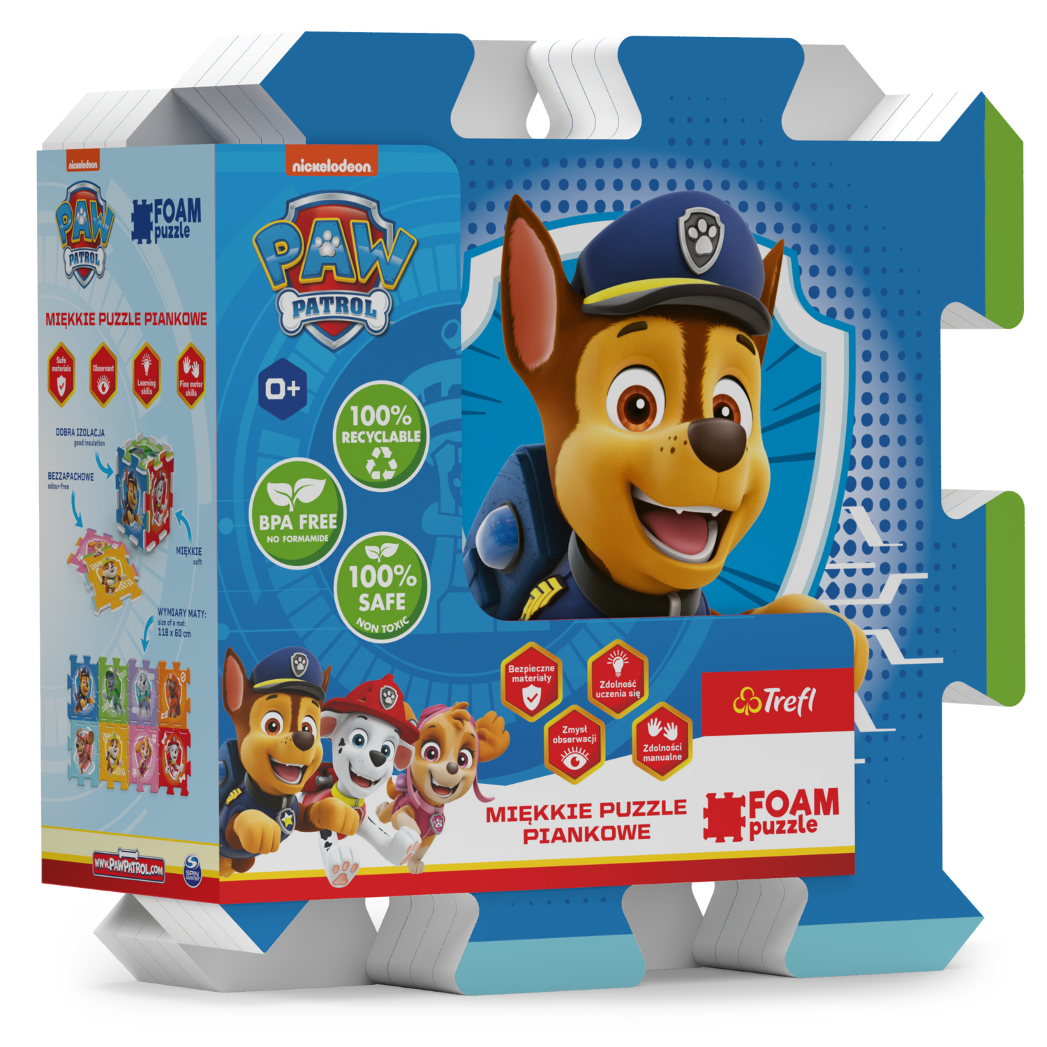 Trefl PĚNOVÉ PUZZLE - Paw Patrol